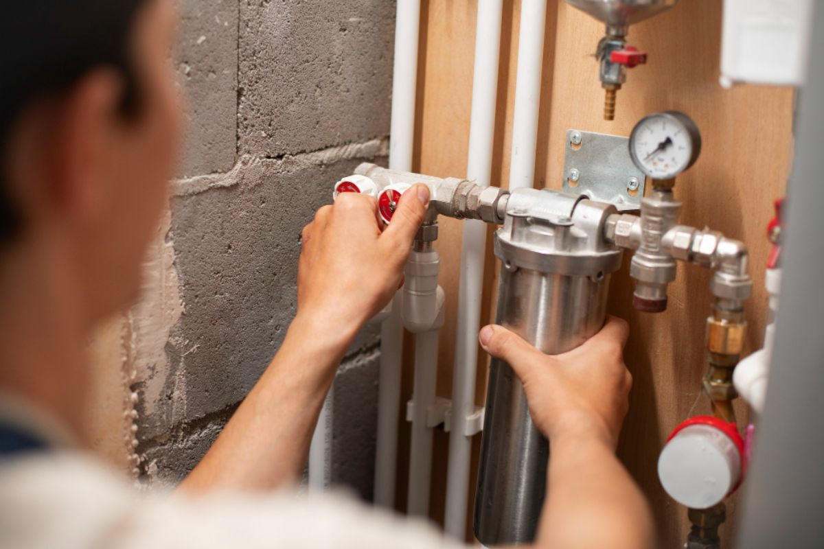 Hot water dissolves grease blockages